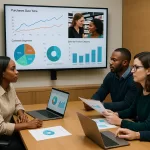 Small and Big data in Marketing Managment image 3 persons align processes