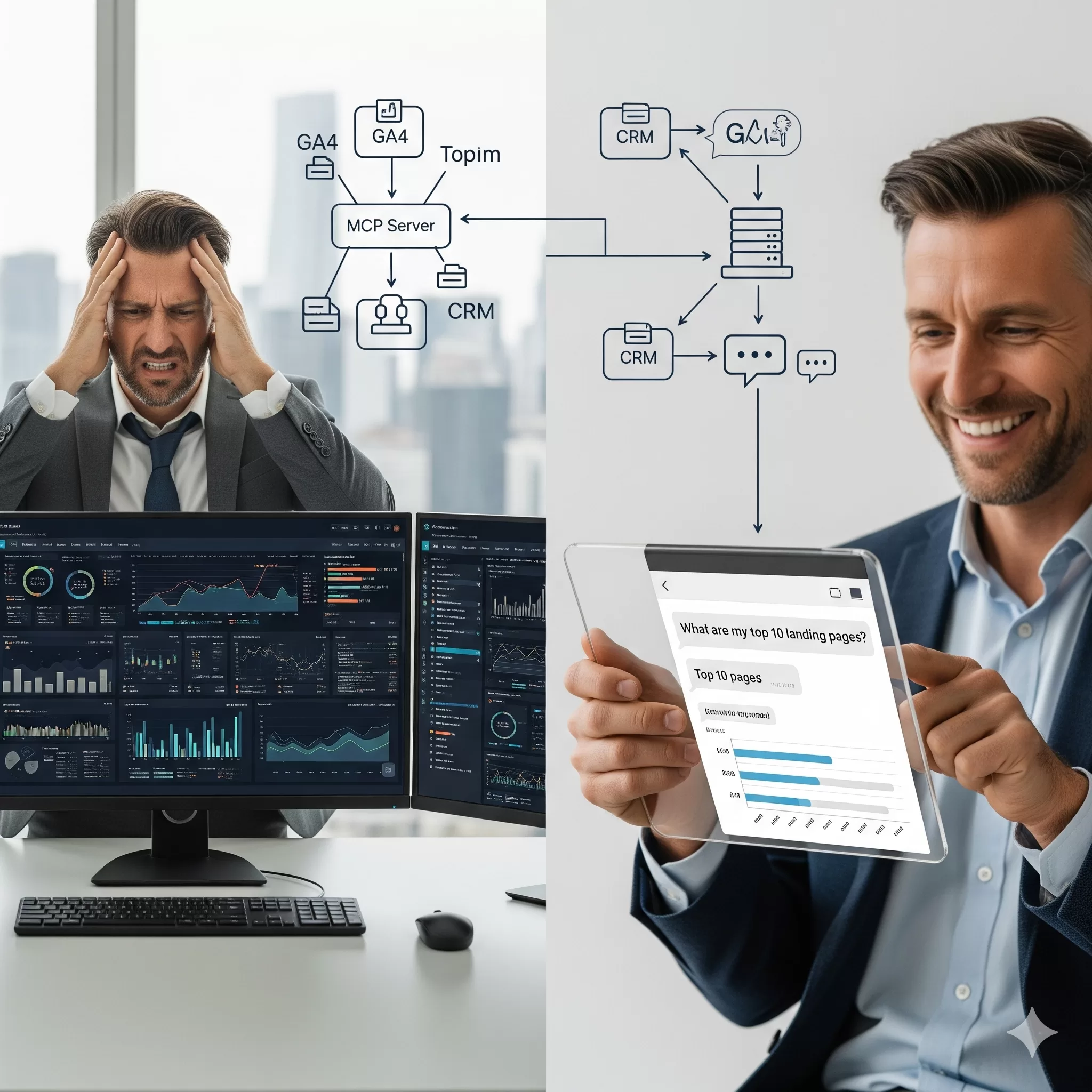 Conversational AI with Google Analytics 4